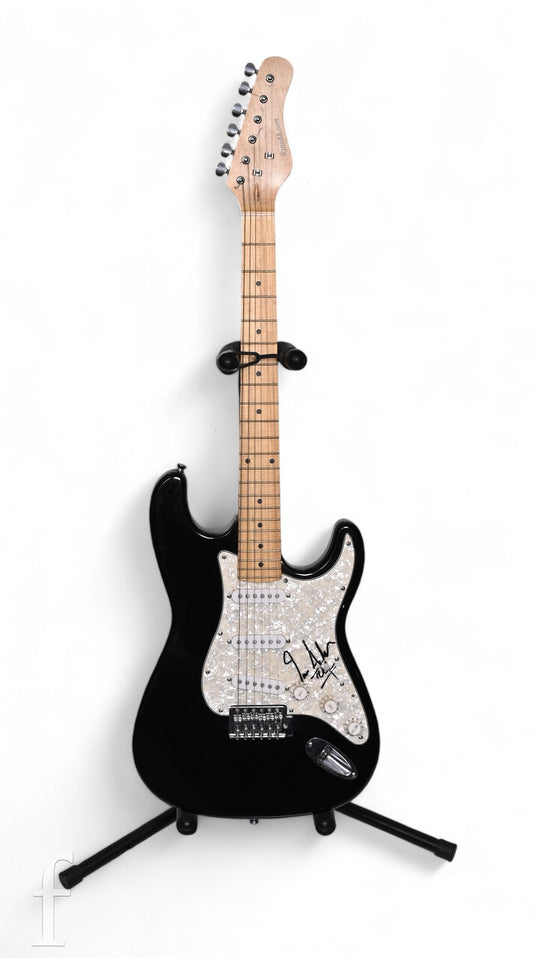 Ian Anderson, Jethro Tull., Guitarist Legend, Hand Signed Guitar & UACC COA