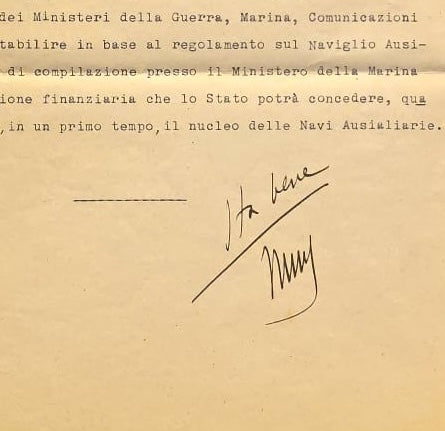 Benito Mussolini, Former Italian WWII Fascist Dictator, Hand Signed Letter Presentation & COA