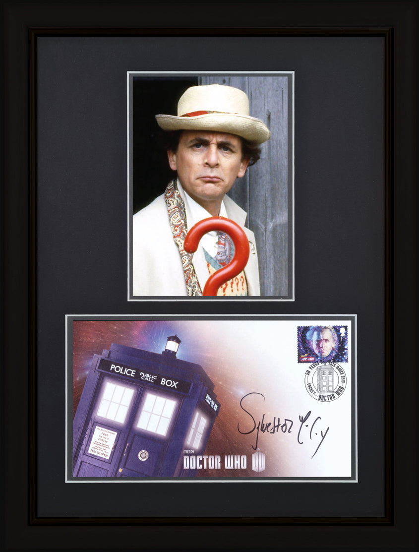 Sylvester McCoy, 'The Doctor' Hand Signed Original Doctor Who FDC & COA