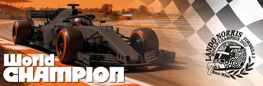 Lando Norris, F1 World Champion, Limited Edition First Day Cover (FDC)