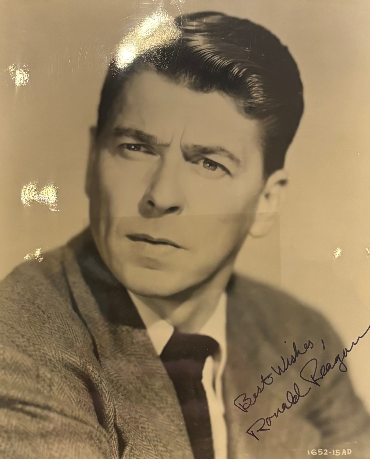 Ronald Reagan, Former U.S President, Hand Signed Mounted Photo Presentation, With COA