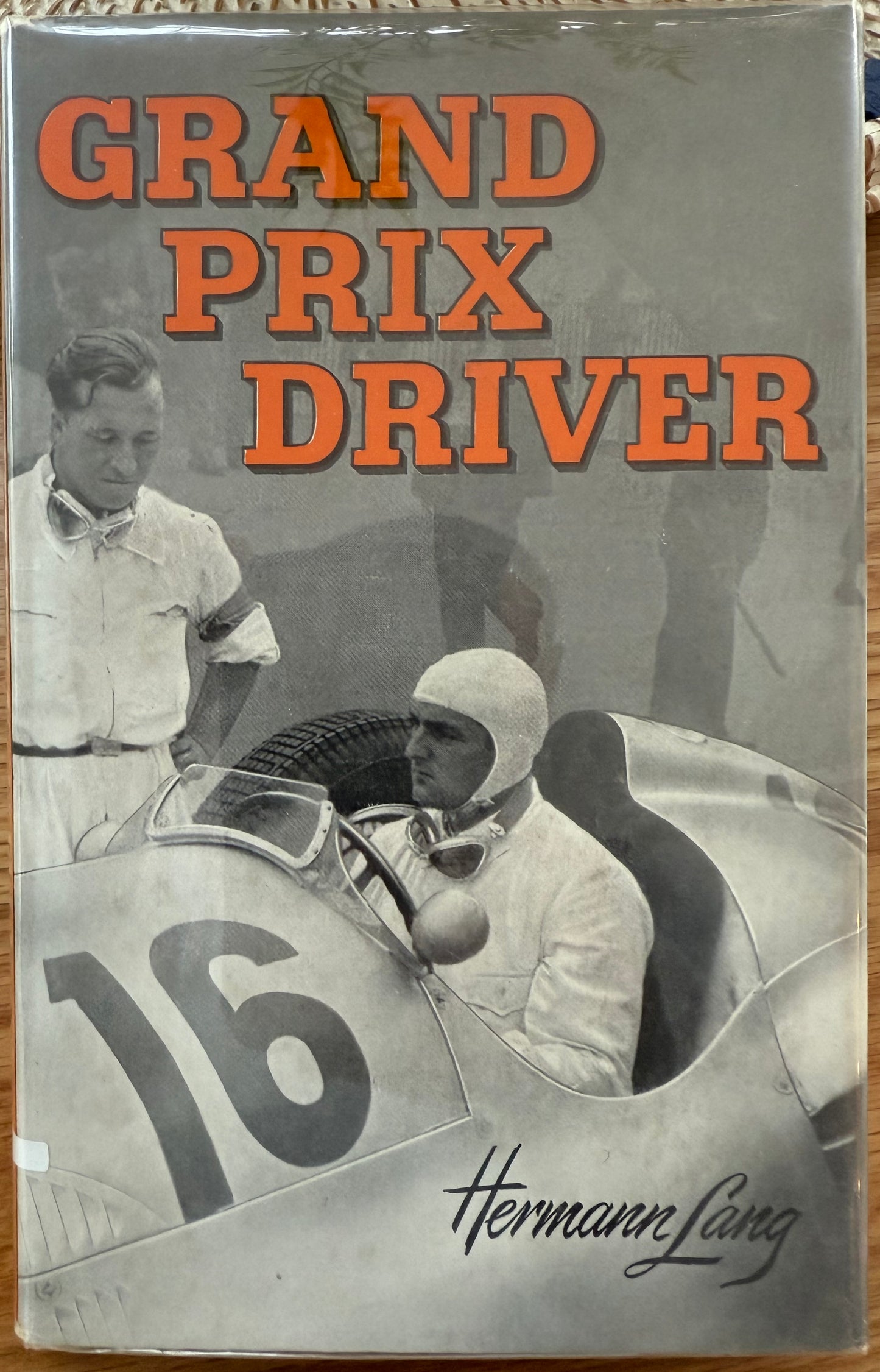 Hermann Lang Former Mercedes F1 Driver, Hand Signed Photo Presentation With UACC COA