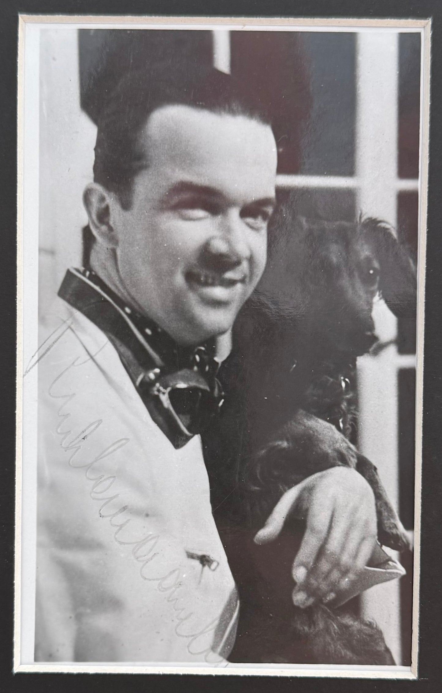 Rudolf Caracciola Former Mercedes F1 Driver, Hand Signed Photo Presentation With UACC COA