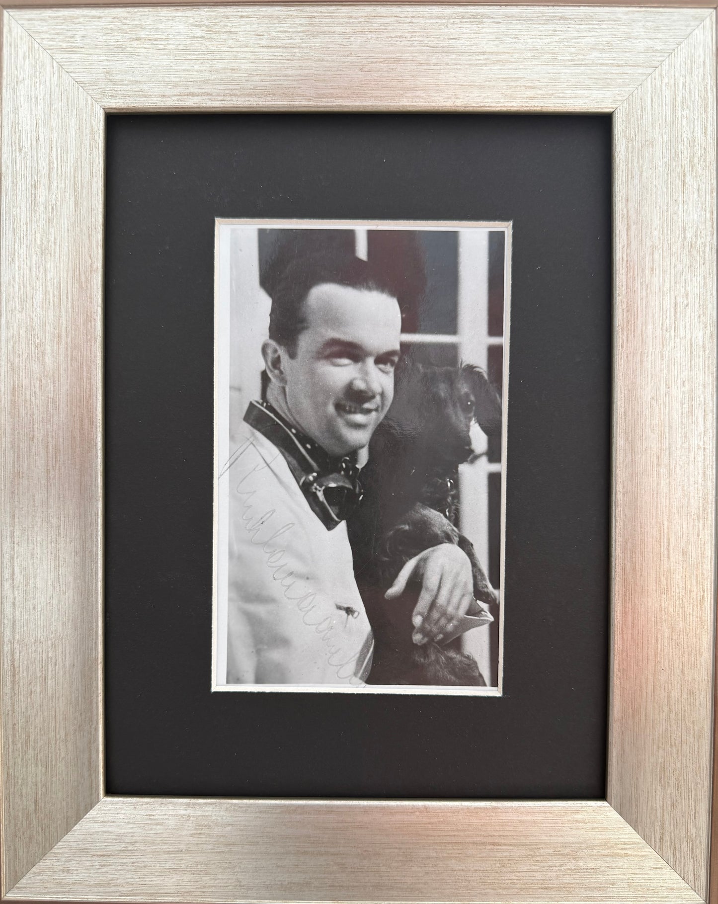 Rudolf Caracciola Former Mercedes F1 Driver, Hand Signed Photo Presentation With UACC COA