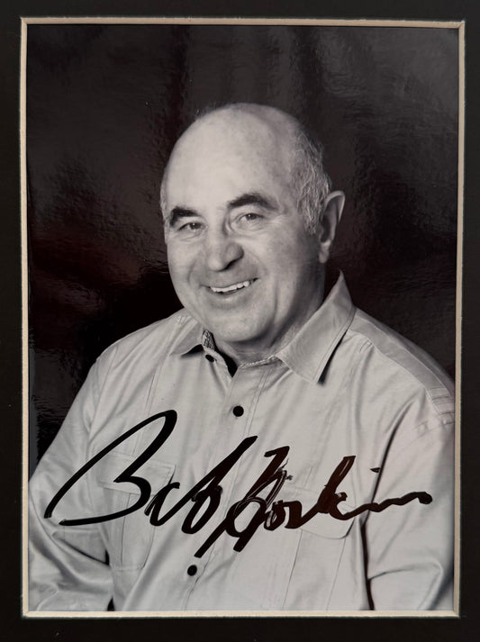 Bob Hoskins Hand Signed Framed Photo With AFTAL Member COA
