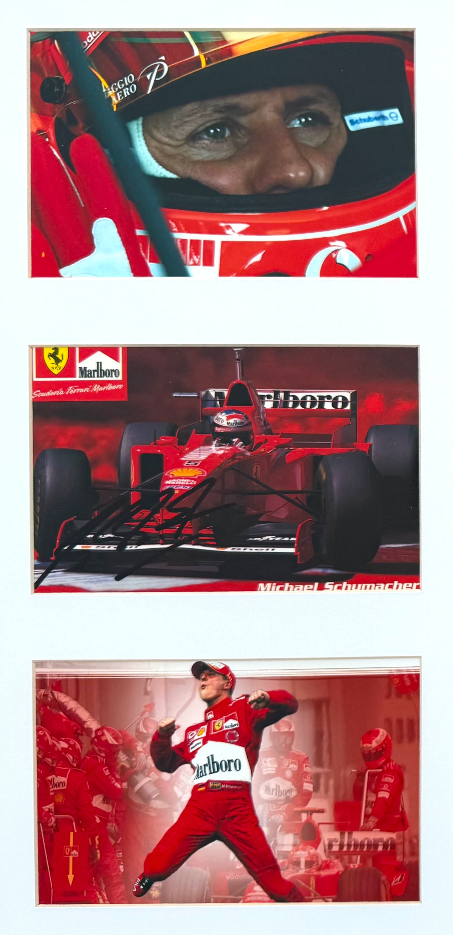 Michael Schumacher, F1 Legend, Hand Signed Framed Photo Presentation With COA