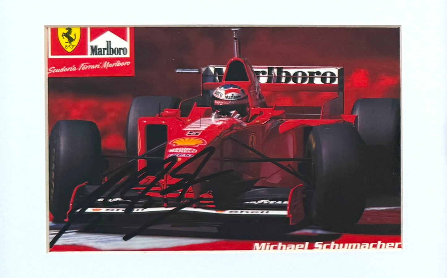 Michael Schumacher, F1 Legend, Hand Signed Framed Photo Presentation With COA