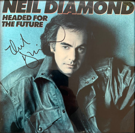 Neil Diamond Hand Signed Framed 12' inch Album Framed & UACC/AFTAL Member COA