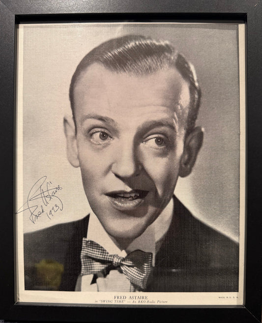 Fred Astaire, Famous Actor, Singer, Songwriter, Hand Signed Original Photo & COA