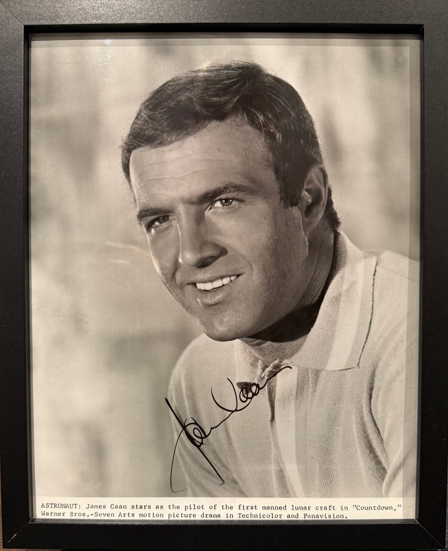 James Caan, Famous 'The Godfather' Actor, Hand Signed Original Photo & COA