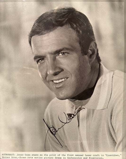 James Caan, Famous 'The Godfather' Actor, Hand Signed Original Photo & COA