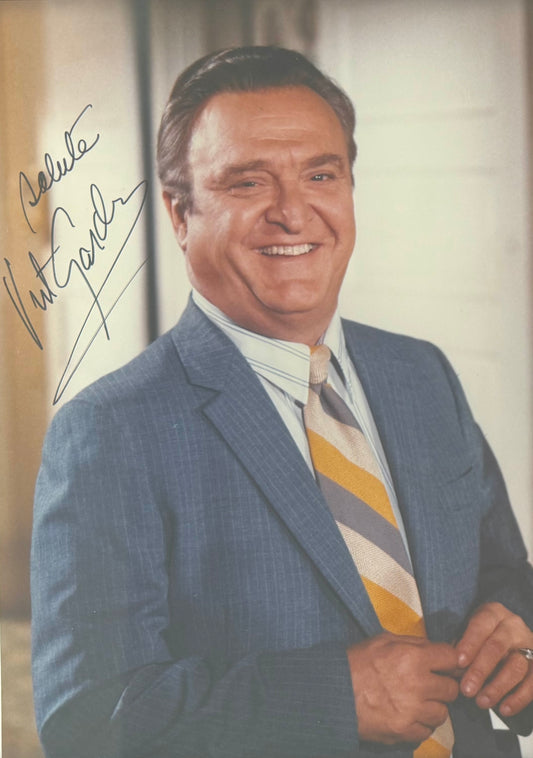 Vincent Gardenia, American Actor, Hand Signed Framed, Mounted Original Publicity Photo & COA