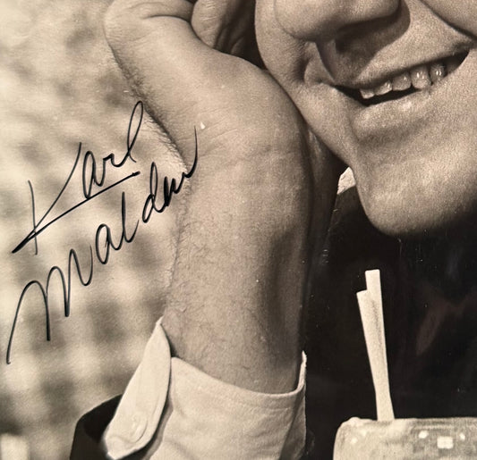 Karl Malden, Oscar Winning Actor, Hand Signed Framed, Mounted Original Publicity Photo & COA