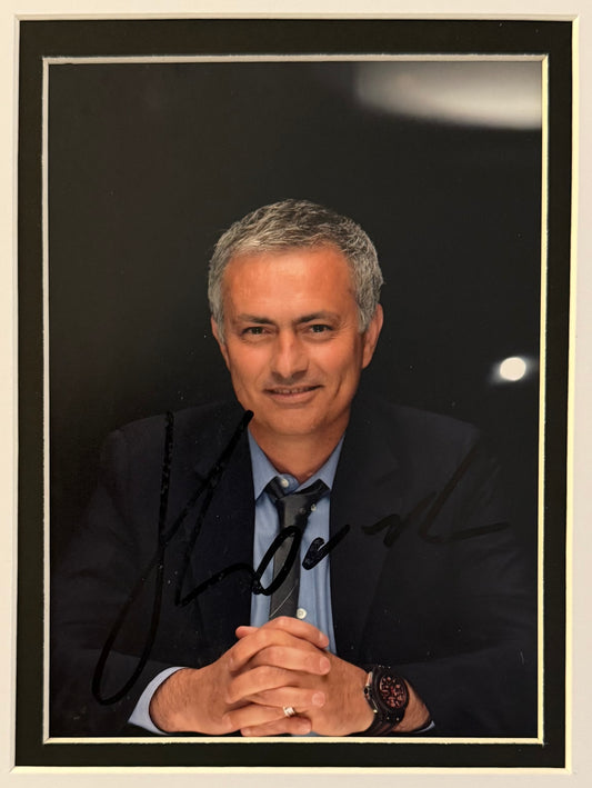 Jose Mourinho, Chelsea, Inter Milan, Legend, Hand Signed Photo With AFTAL Member COA