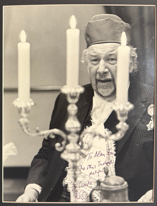 Peter Ustinov Guaranteed, Hand Signed, Photo Presentation With COA