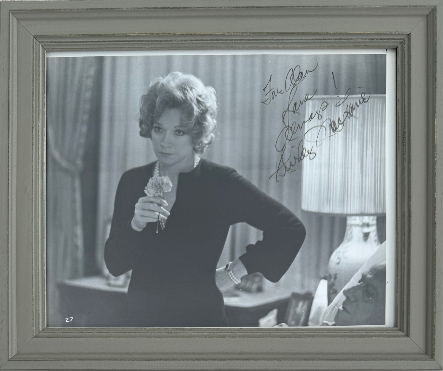 Shirley MacLaine, Oscar Winning Actress, Hand Signed Framed Official Film Photo & COA