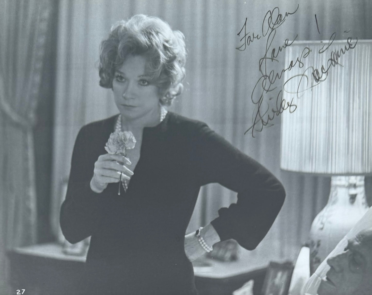 Shirley MacLaine, Oscar Winning Actress, Hand Signed Framed Official Film Photo & COA