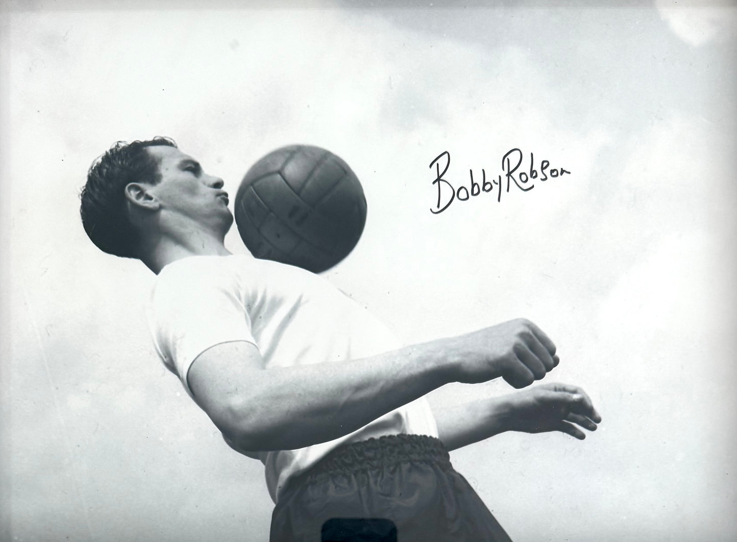 Bobby Robson, Football Legend, Hand Signed Framed Photo & AFTAL Member COA