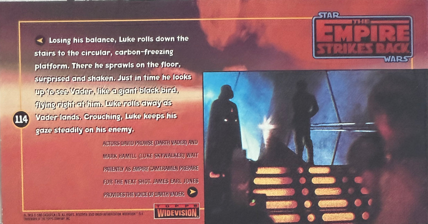 James Earl Jones, Star Wars 'Darth Vader' Hand Signed Trading Card Presentation With COA