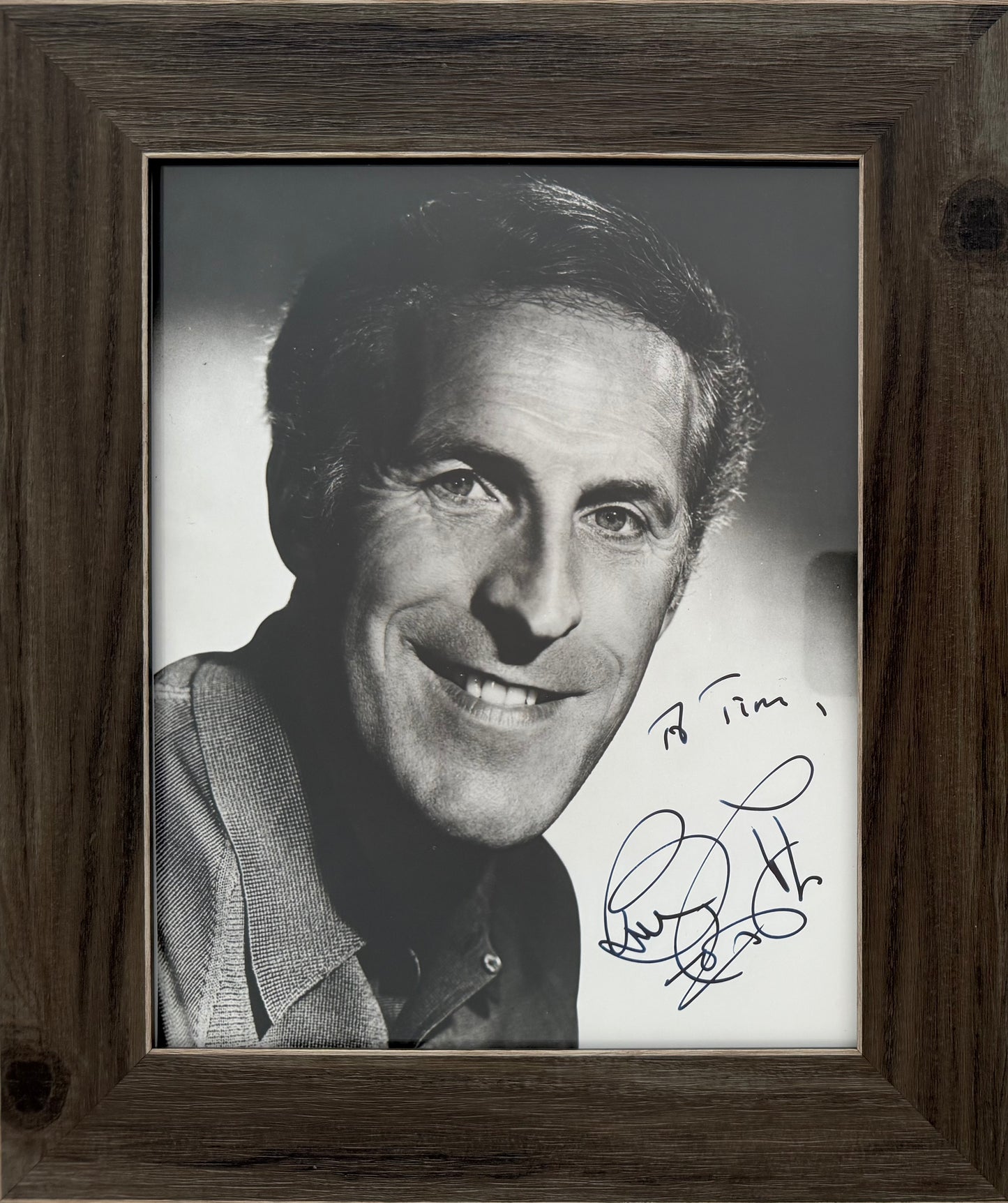 Bruce Forsyth Hand Signed Framed, Mounted Original Photo With COA