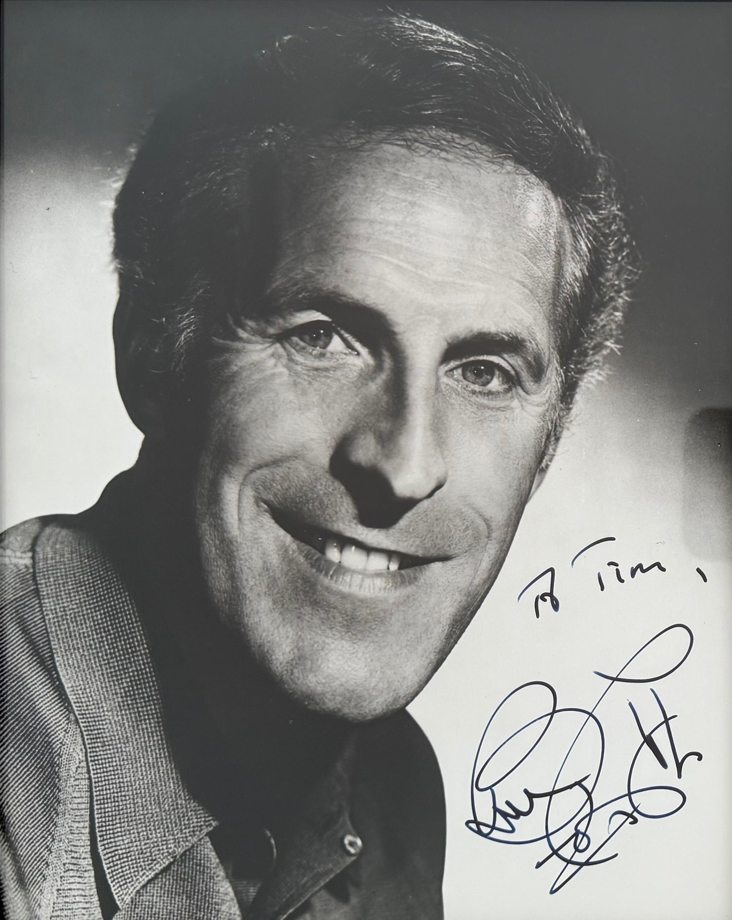 Bruce Forsyth Hand Signed Framed, Mounted Original Photo With COA