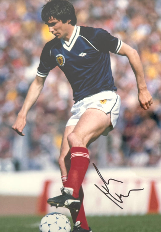 Alan Hansen, Liverpool, Scotland Legend, Guaranteed Hand Signed Photo With COA