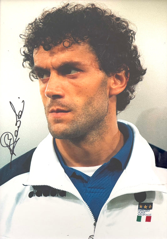 Roberto Donadoni, AC Milan, Italy Legend, Hand Signed Photo & COA