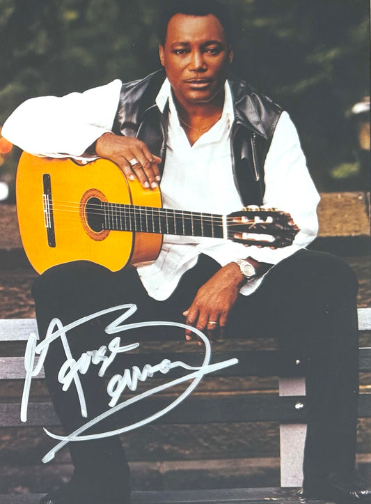 George Benson, Singer, Songwriter, Hand Signed Framed Photo & COA