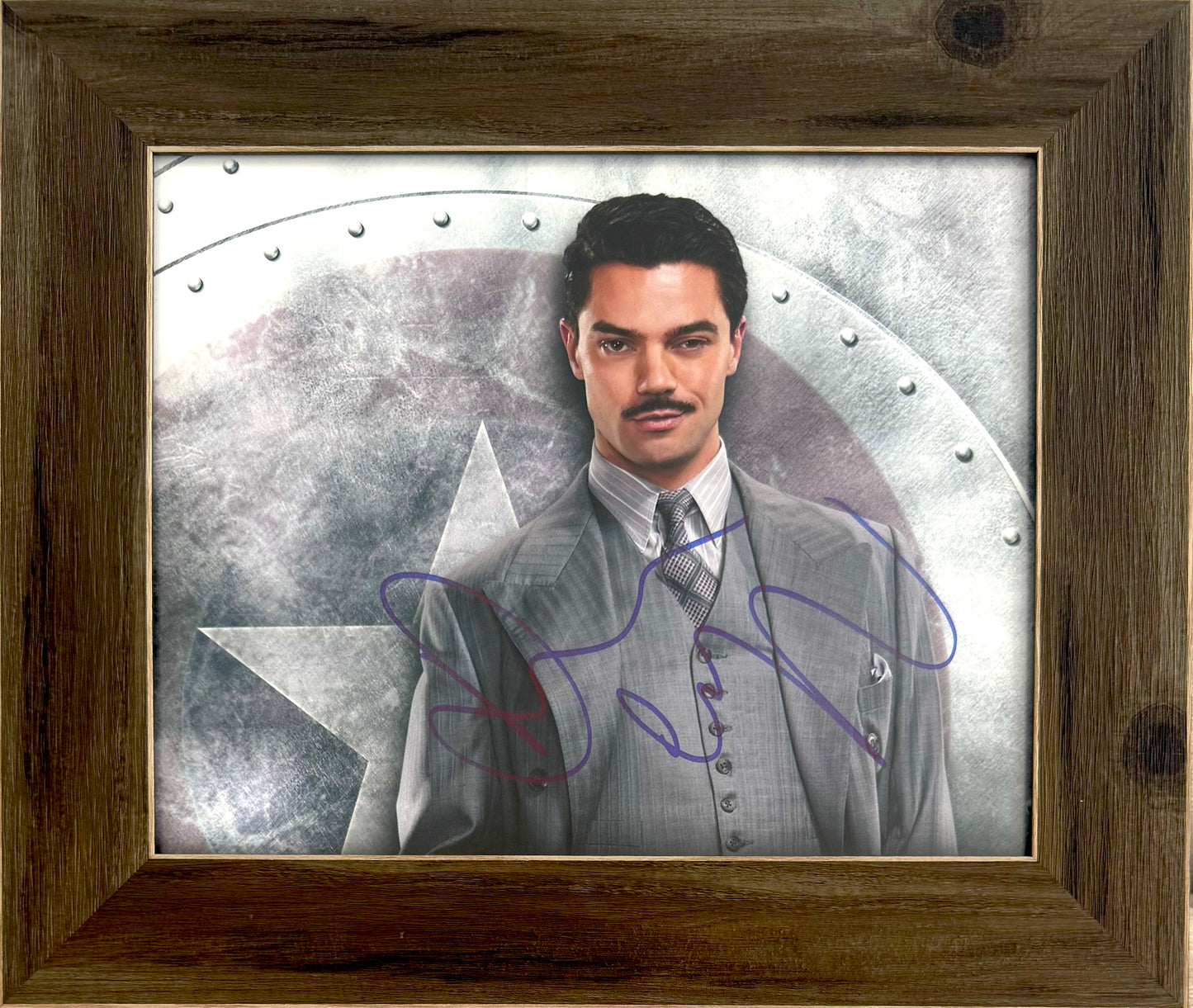 Dominic Cooper, Marvel 'Captain America' Actor, Hand Signed Photo & COA