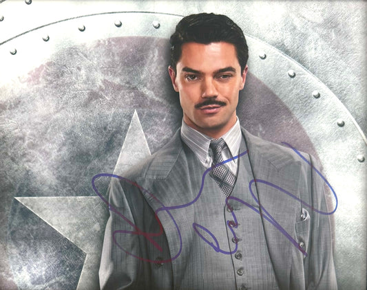 Dominic Cooper, Marvel 'Captain America' Actor, Hand Signed Photo & COA