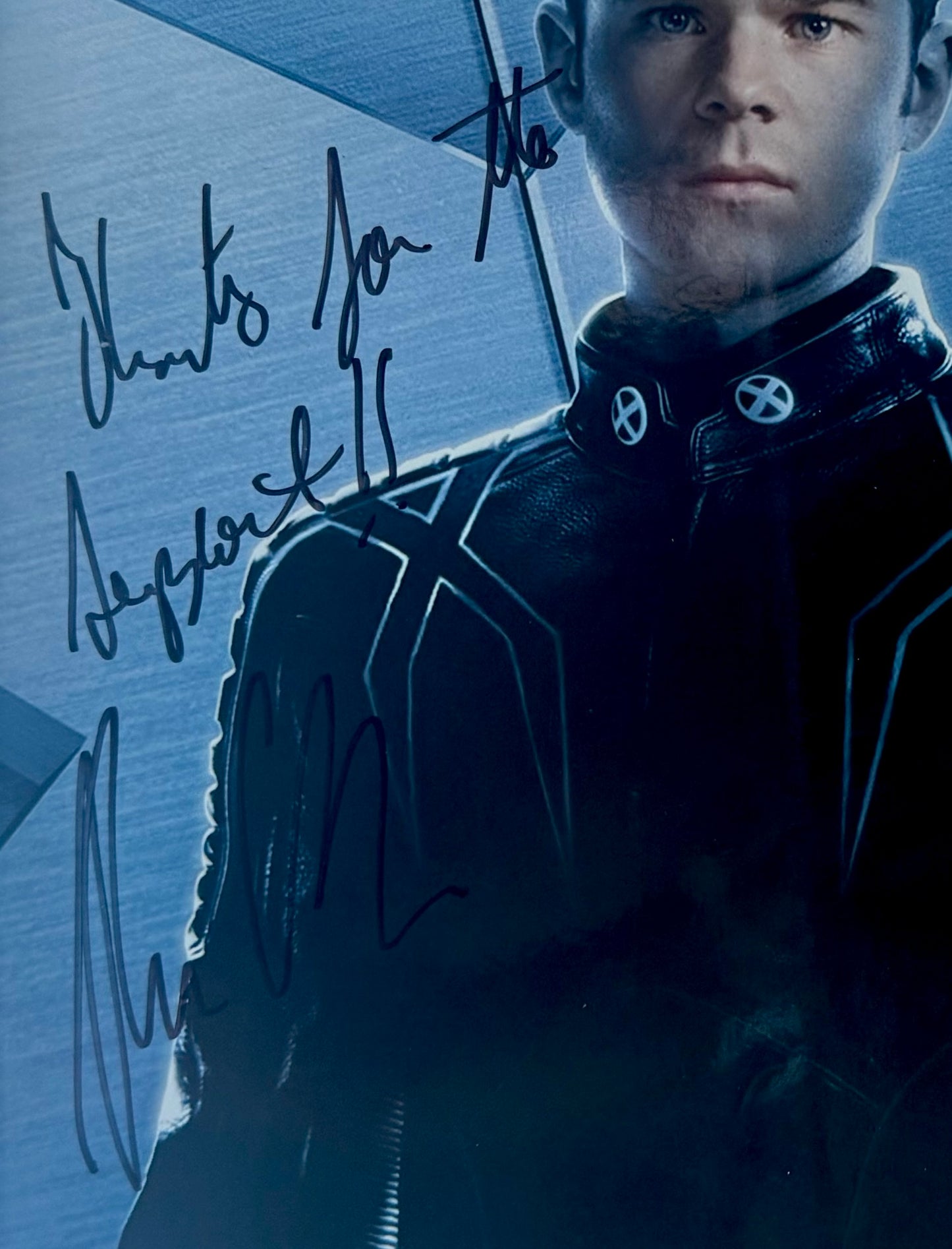 Shawn Ashmore, Marvel 'X-Men 'Iceman'' Actor, Hand Signed Photo & COA