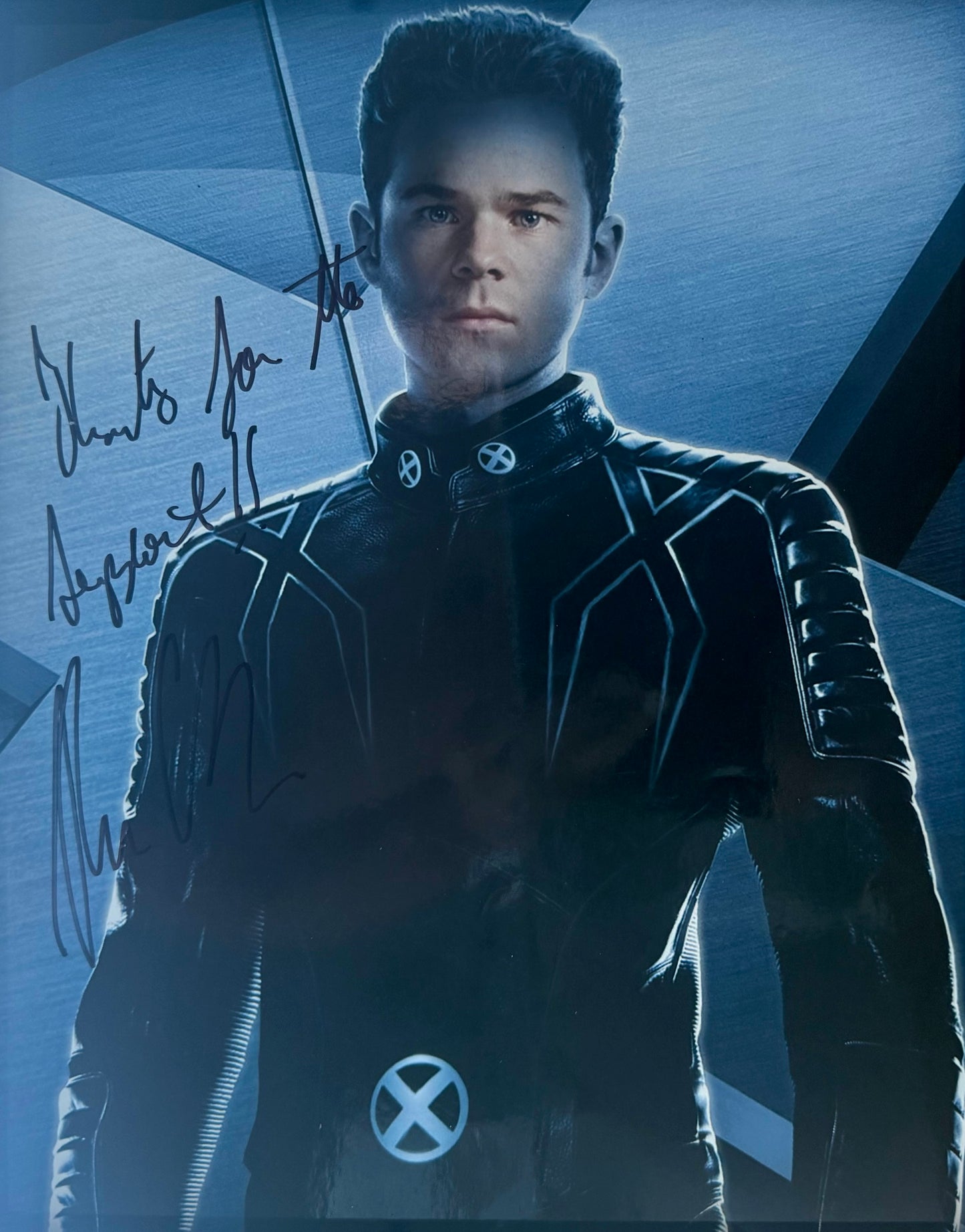 Shawn Ashmore, Marvel 'X-Men 'Iceman'' Actor, Hand Signed Photo & COA