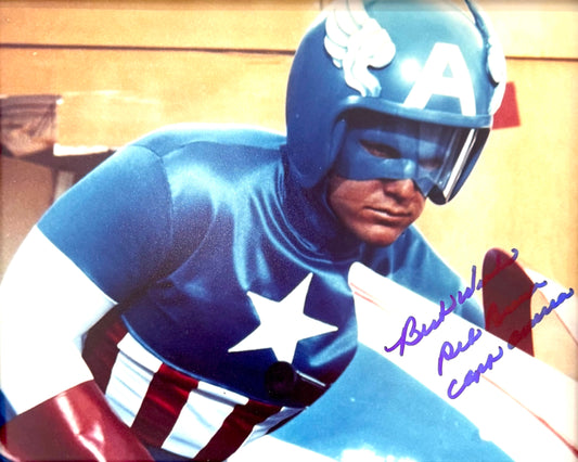 Reb Brown, Marvel 'Captain America' Actor, Hand Signed Photo & COA
