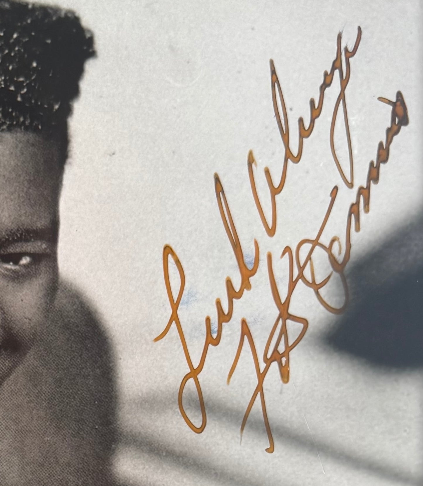 Fats Domino, Hand Signed Original Framed Photo & COA