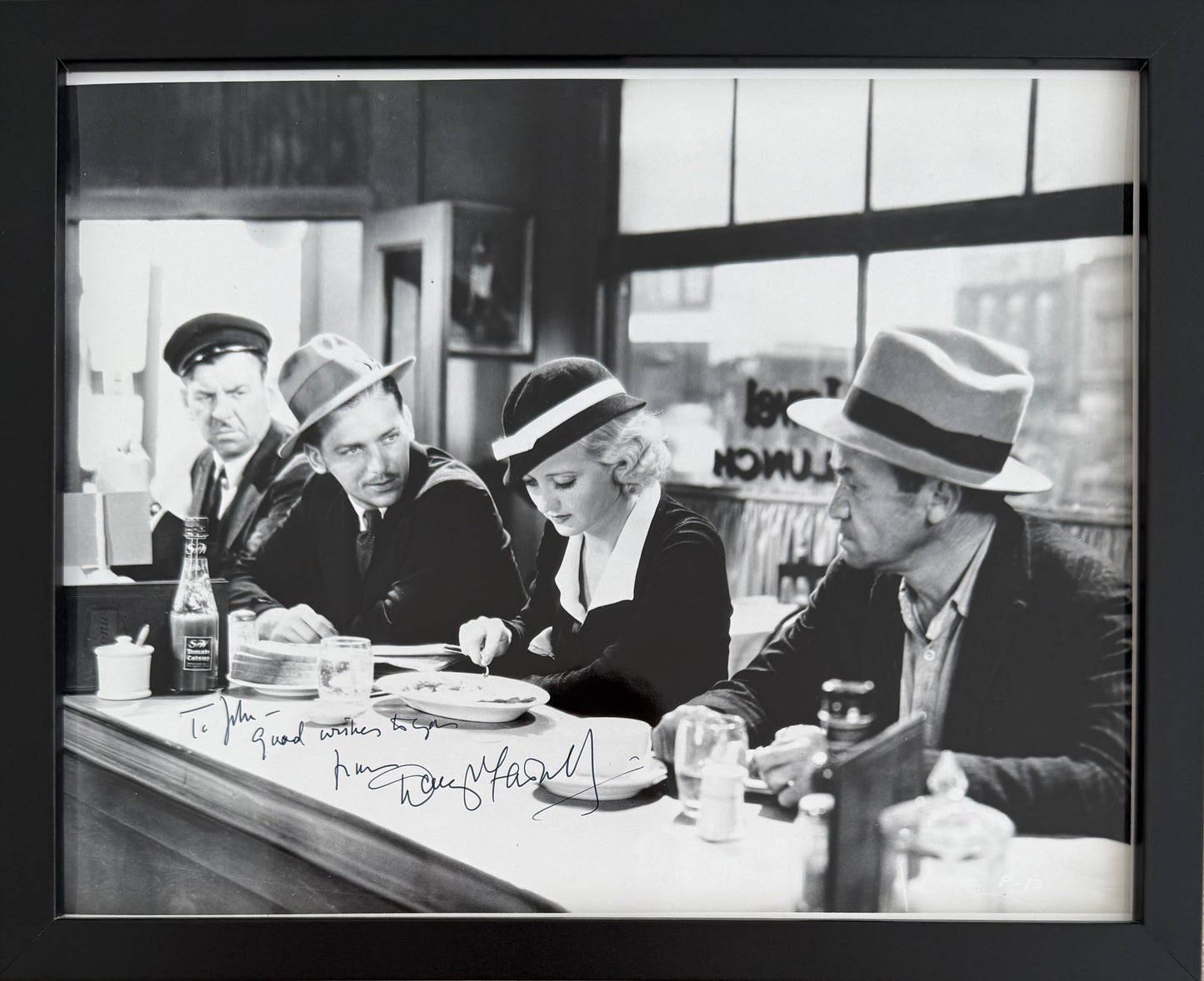Douglas Fairbanks Junior Hand Signed Original Film Photo & COA