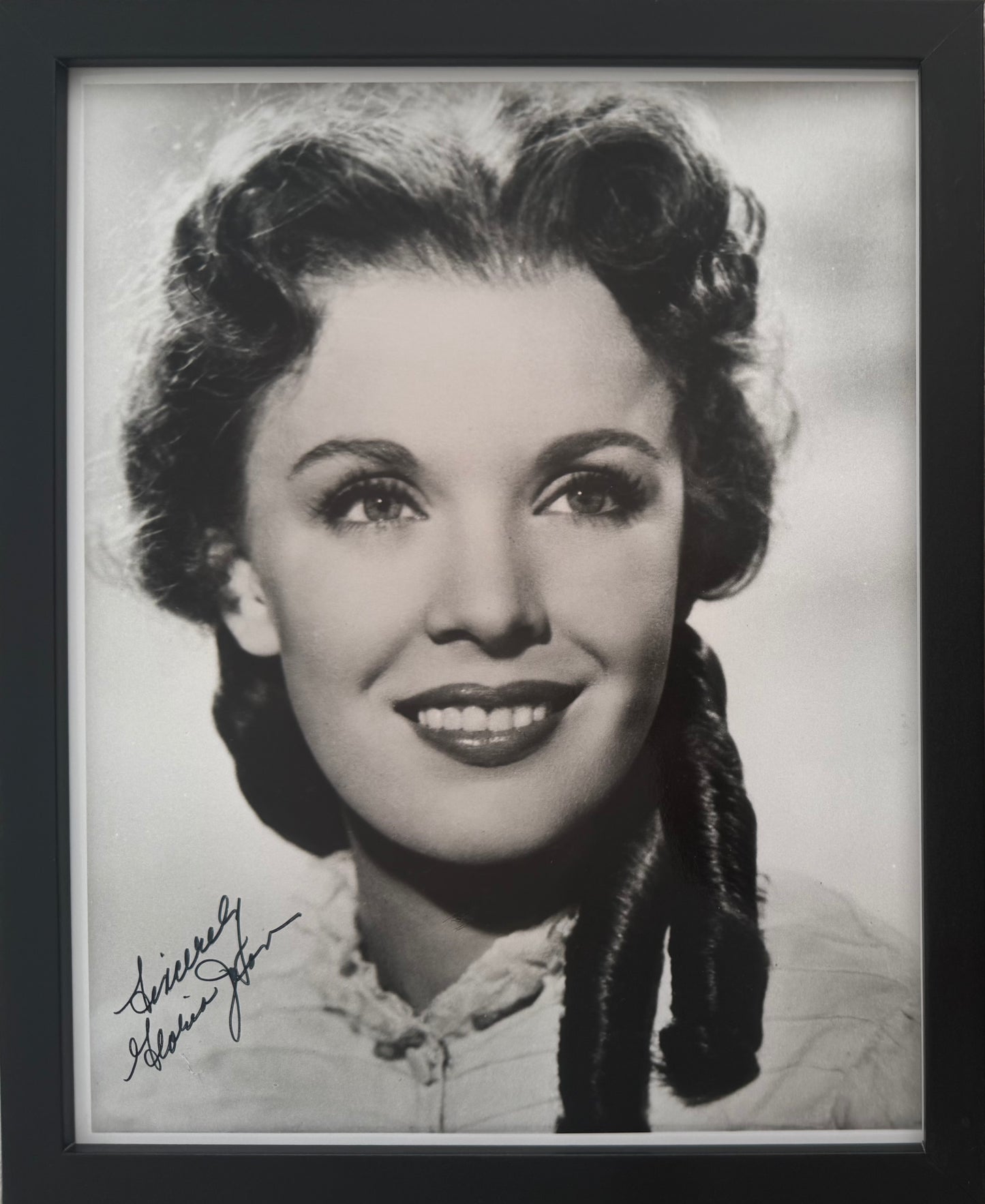 Gloria Jean Hand Signed Original Film Photo With COA