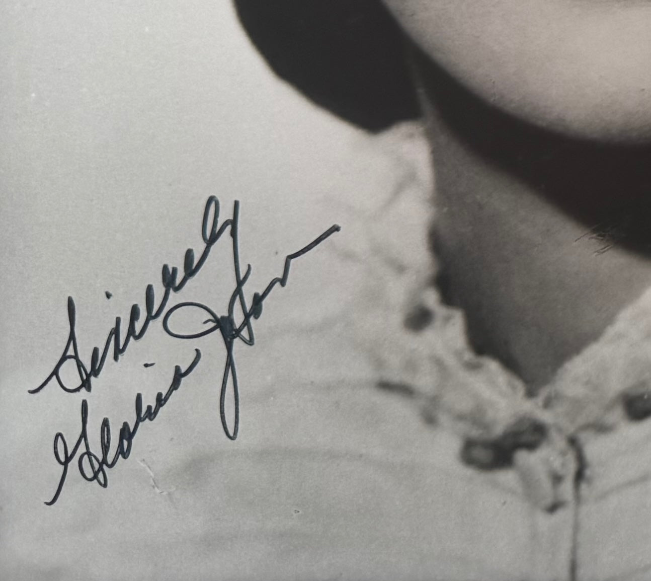 Gloria Jean Hand Signed Original Film Photo With COA