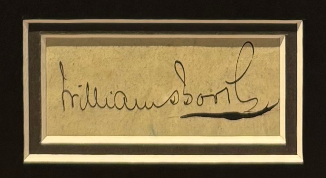 William Booth, Salvation Army Founder, Hand Signed Card Presentation & Stanley Gibbons COA