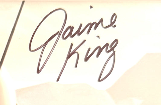 Jaime King, Star Wars 'Aurra Sing', The Clone Wars Hand Signed Framed Photo & COA