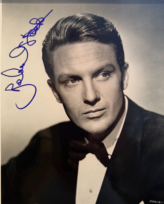 Robert Stack Hand Signed Publicity Photo (Framed 25cm x 20cm) With COA