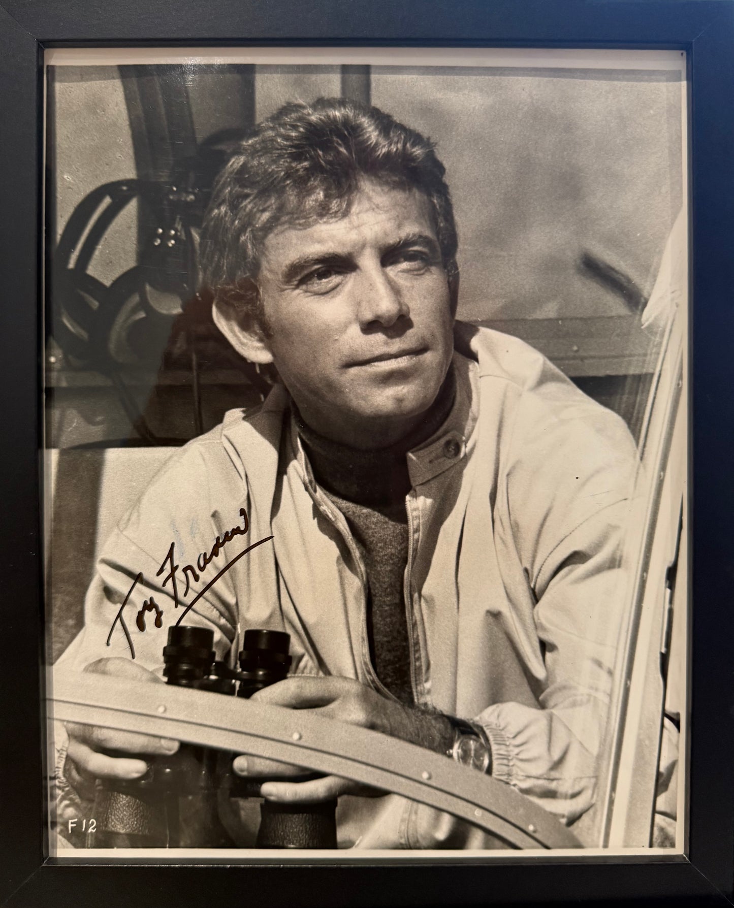 Tony Franciosa Hand Signed Publicity Photo (Framed 25cm x 20cm) With COA