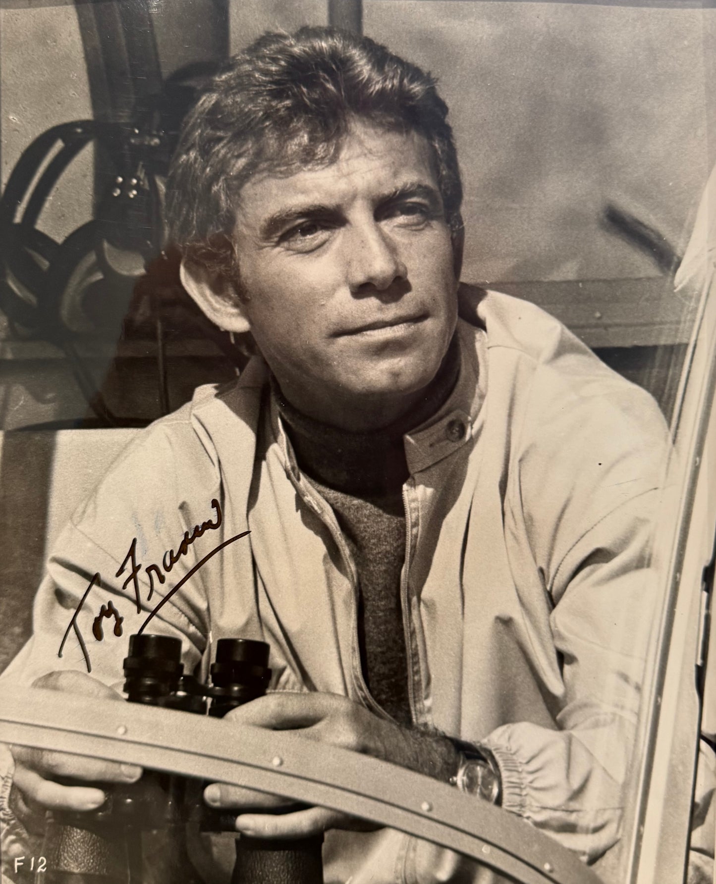 Tony Franciosa Hand Signed Publicity Photo (Framed 25cm x 20cm) With COA
