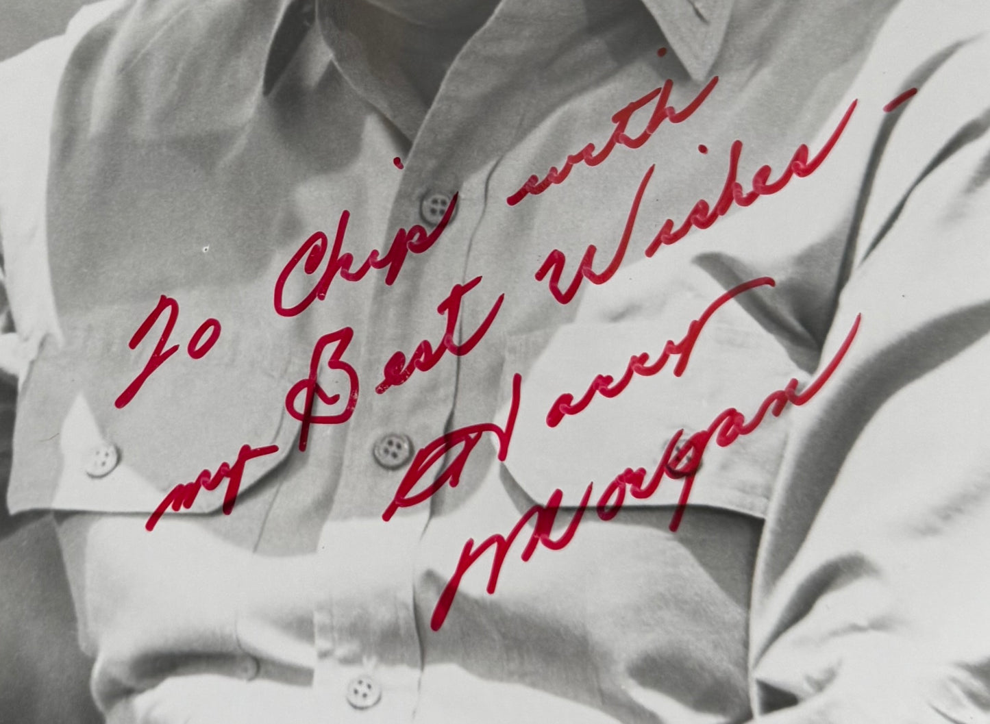 Harry Morgan Hand Signed MASH Publicity Photo (Framed 25cm x 20cm) & COA