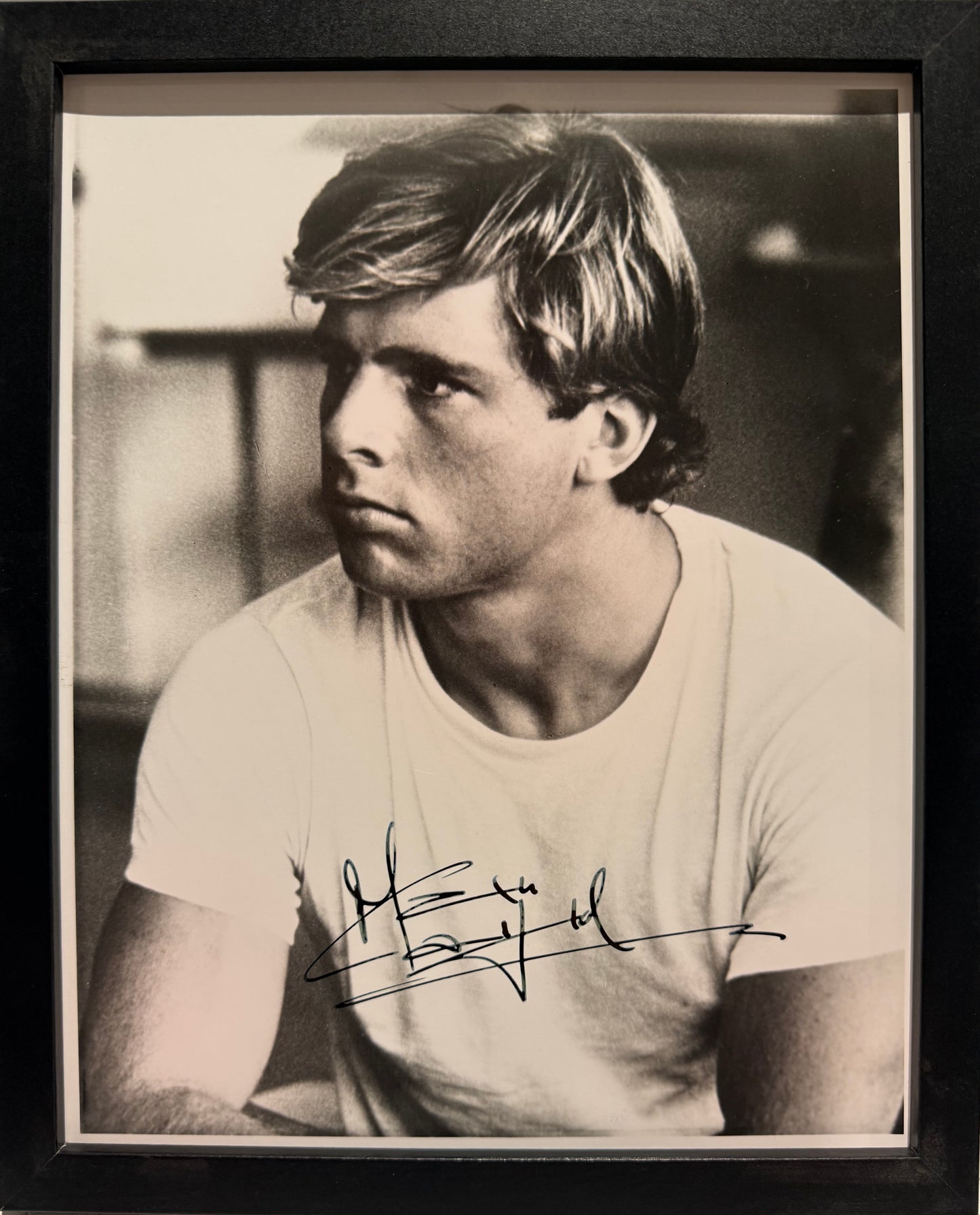 Maxwell Caulfield, Iconic Actor, Hand Signed Framed Original Publicity Photo With COA