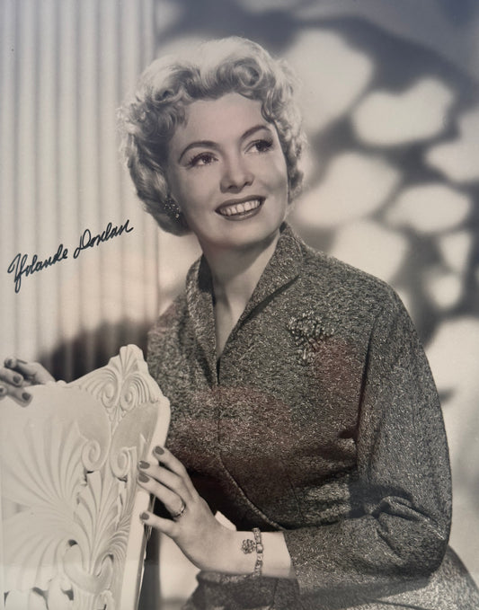 Yolande Donlan Hand Signed Original Film Photo With COA