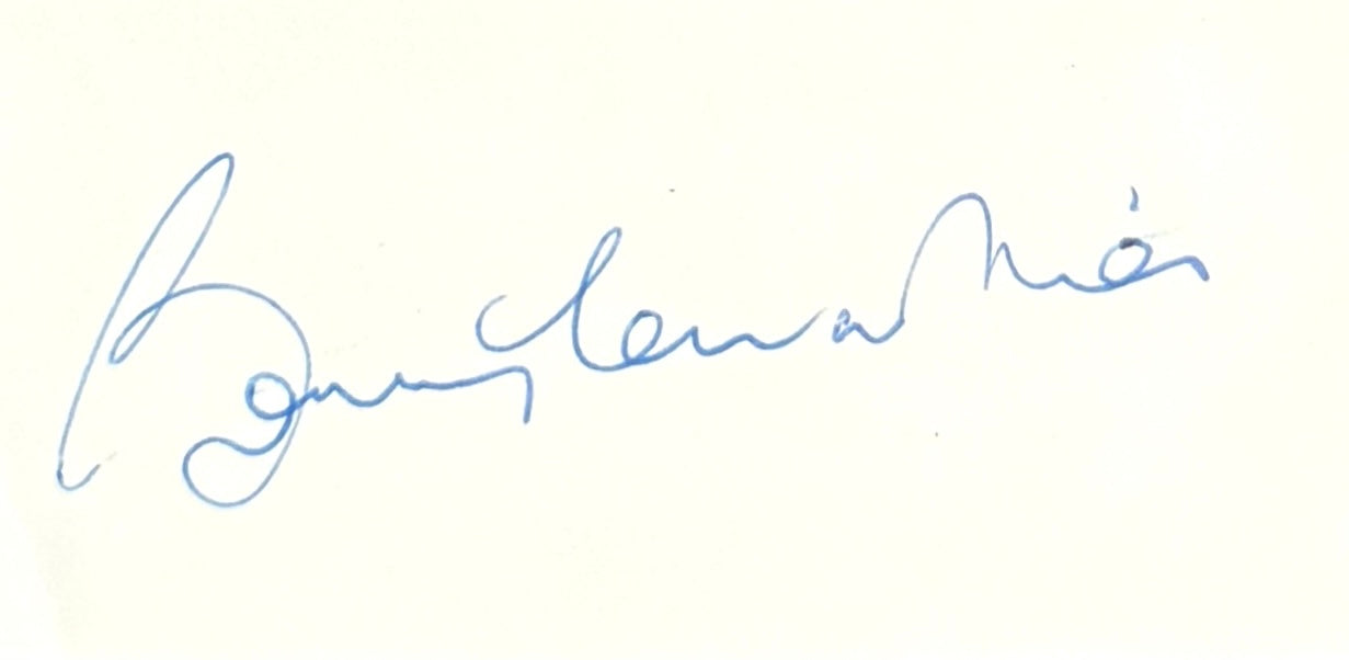 Sir Bobby Charlton, Manchester United Legend, Hand Signed Mounted Card Presentation & AFTAL Member COA