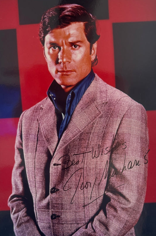 George Maharis, Iconic American Actor, Hand Signed Framed Original Publicity Photo With COA