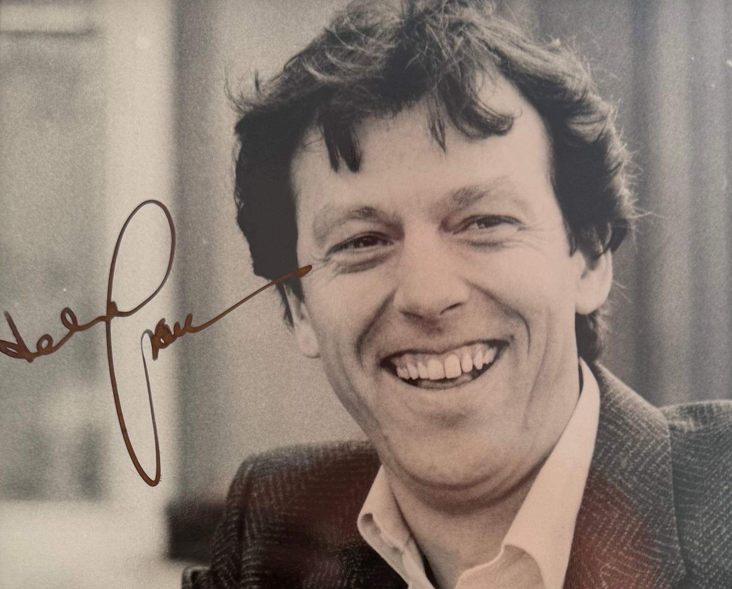 Leslie Grantham, Hand Signed Framed, Original Publicity Photo With COA