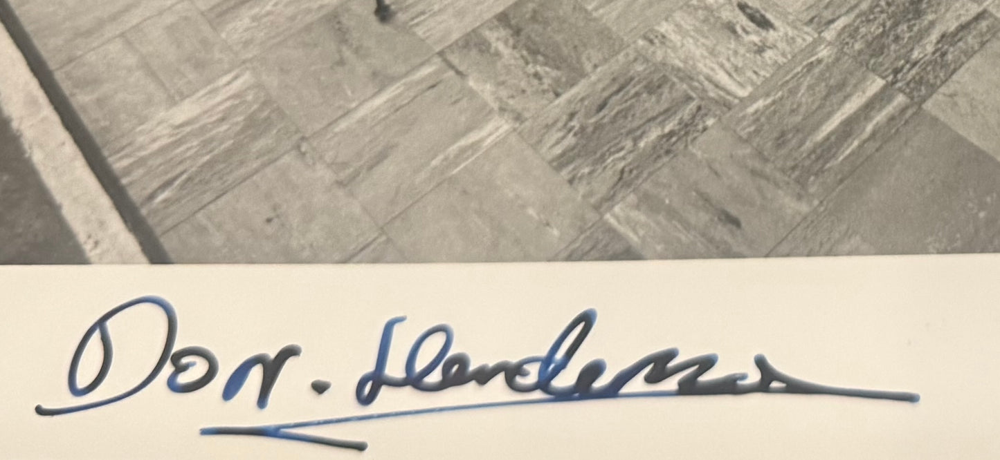 Don Henderson, Hand Signed Official Film Photo With COA