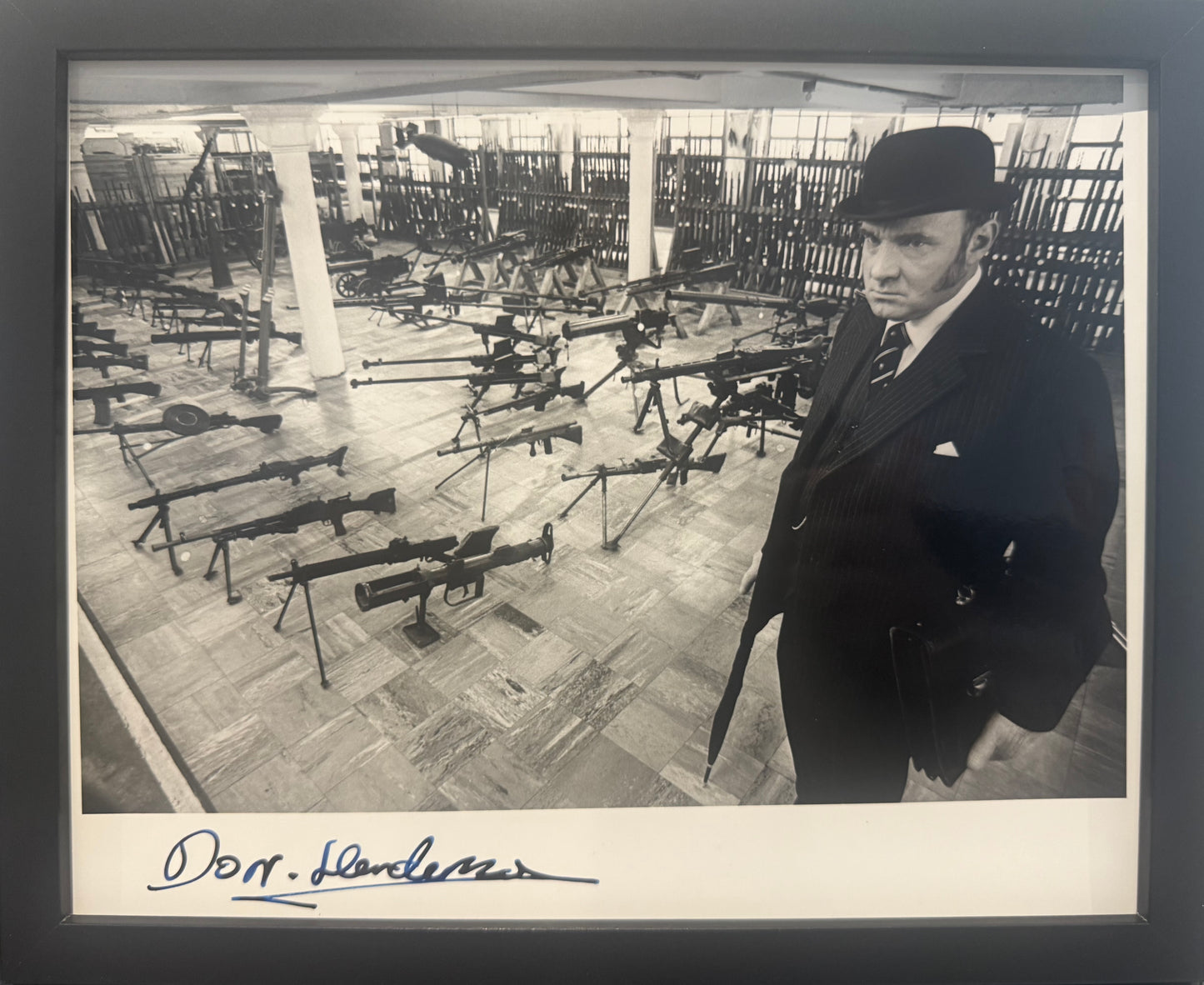 Don Henderson, Hand Signed Official Film Photo With COA